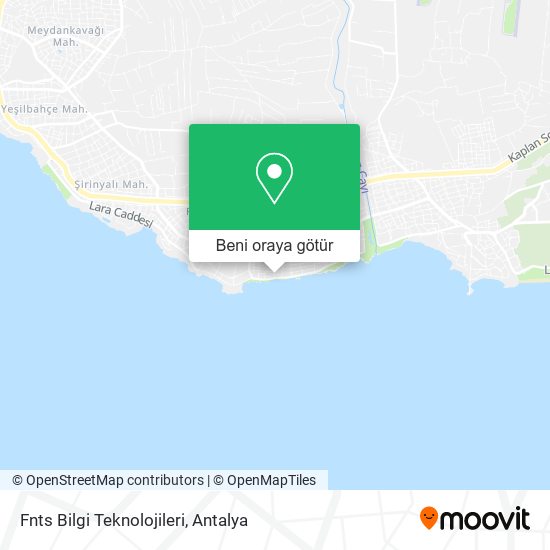 Fnts Bilgi Teknolojileri harita