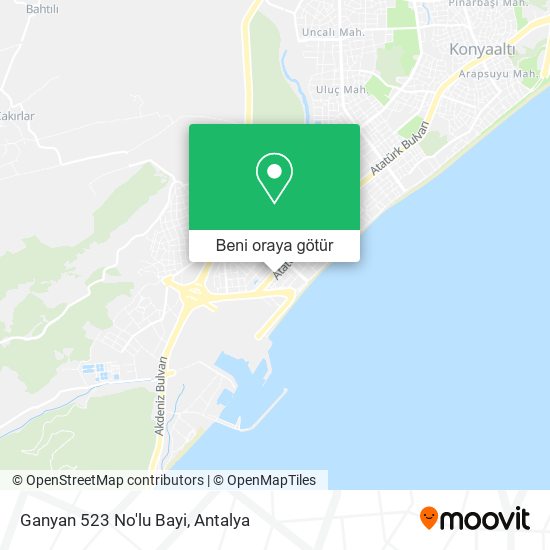 Ganyan 523 No'lu Bayi harita