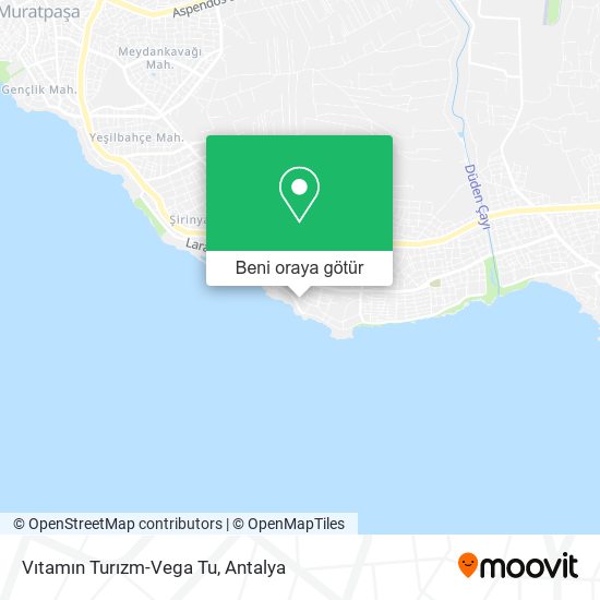 Vıtamın Turızm-Vega Tu harita