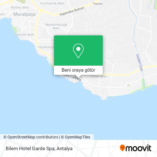 Bilem Hotel Garde Spa harita