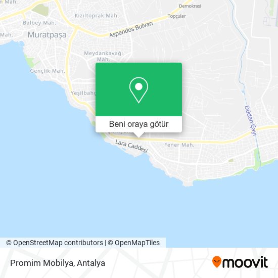 Promim Mobilya harita