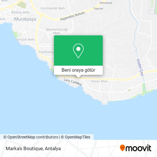Marka's Boutique harita
