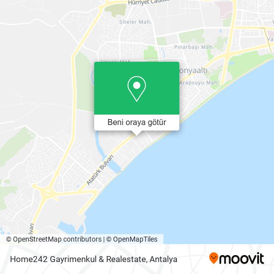 Home242 Gayrimenkul & Realestate harita