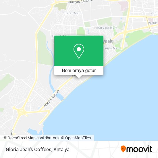 Gloria Jean's Coffees harita