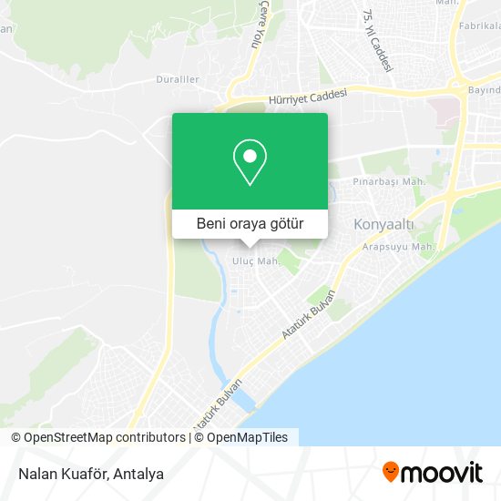 Nalan Kuaför harita