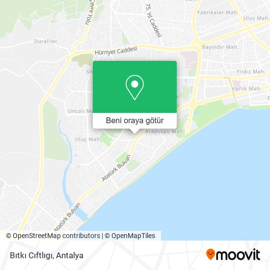 Bıtkı Cıftlıgı harita