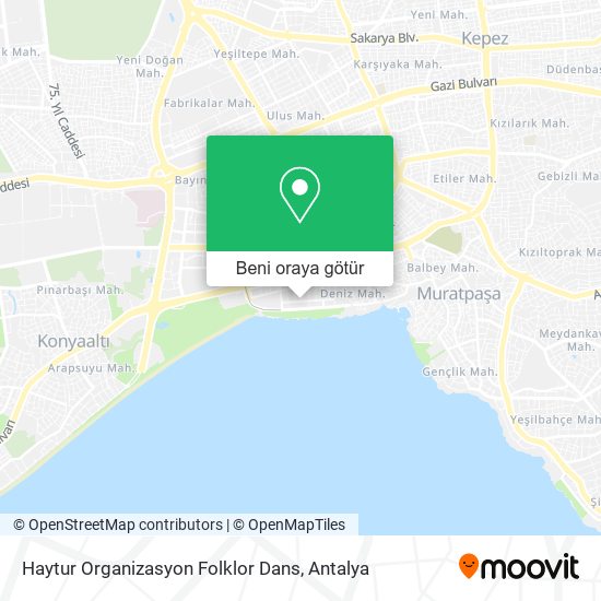 Haytur Organizasyon Folklor Dans harita