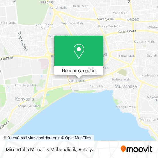 Mimartalia Mimarlık Mühendislik harita