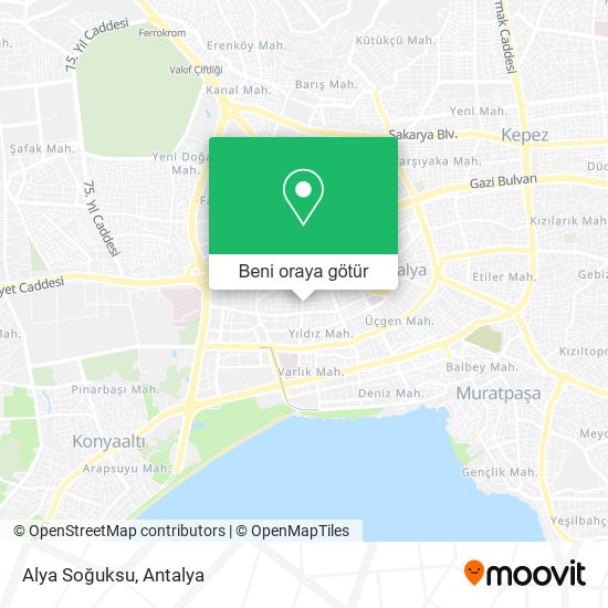 Alya Soğuksu harita