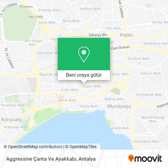 Aggressive Çanta Ve Ayakkabı harita