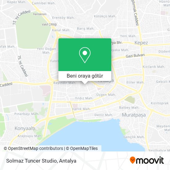 Solmaz Tuncer Studio harita