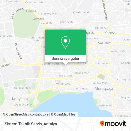Sistem Teknik Servis harita
