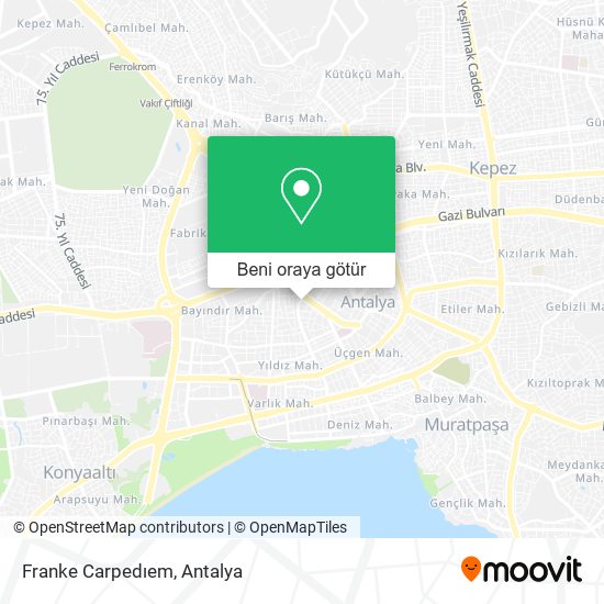 Franke Carpedıem harita