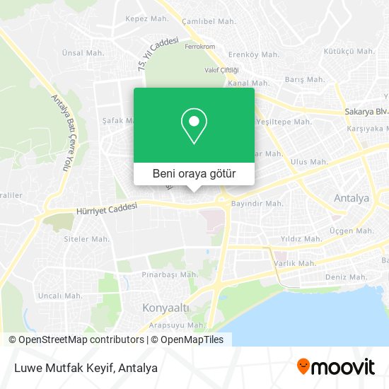 Luwe Mutfak Keyif harita