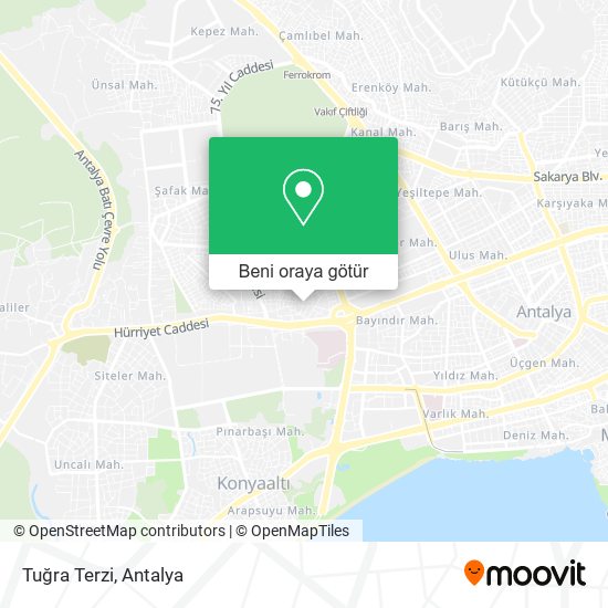 Tuğra Terzi harita
