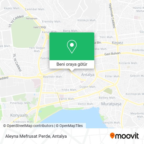 Aleyna Mefrusat Perde harita