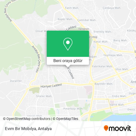 Evım Bır Mobılya harita