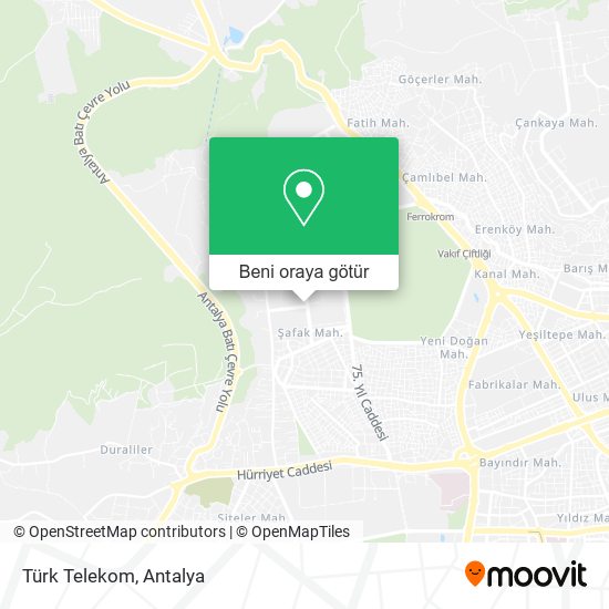 Türk Telekom harita