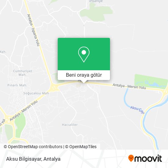 Aksu Bilgisayar harita