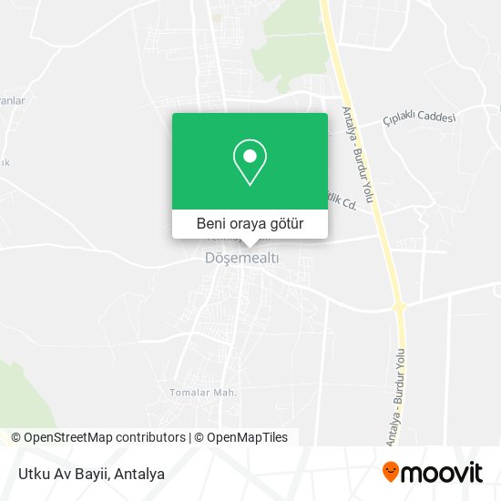 Utku Av Bayii harita