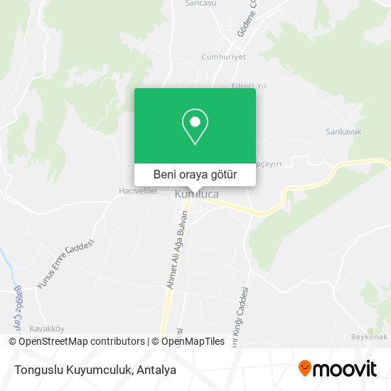 Tonguslu Kuyumculuk harita
