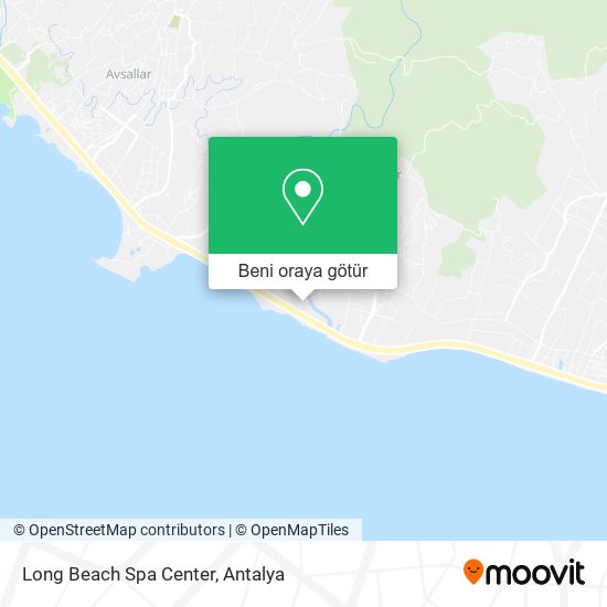Long Beach Spa Center harita