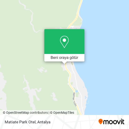 Matiate Park Otel harita