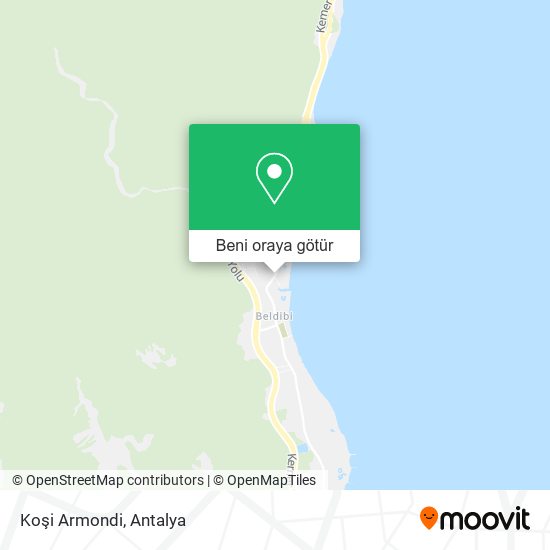 Koşi Armondi harita