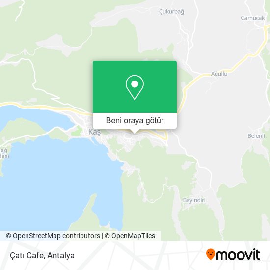Çatı Cafe harita