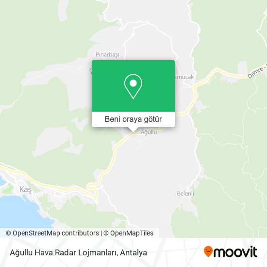 Ağullu Hava Radar Lojmanları harita