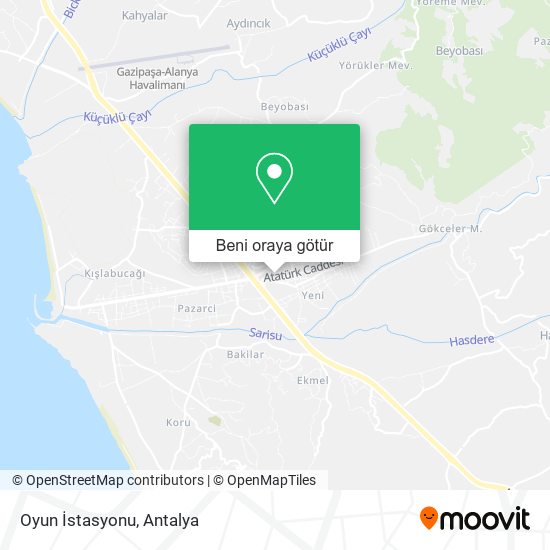 Oyun İstasyonu harita