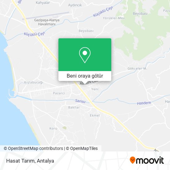 Hasat Tarım harita