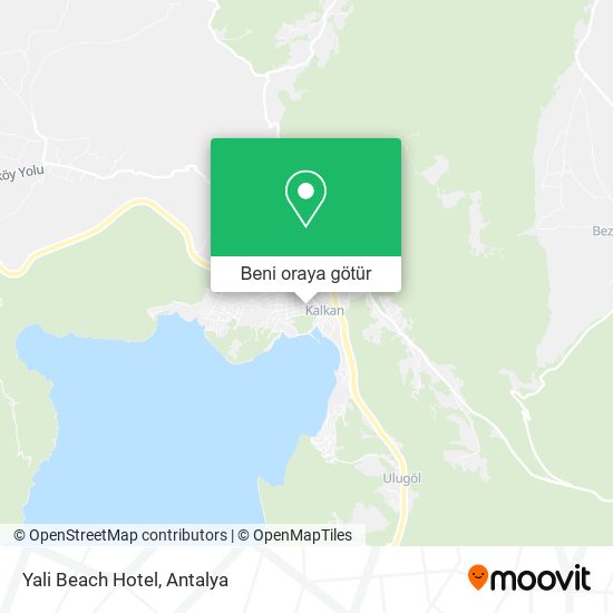 Yali Beach Hotel harita