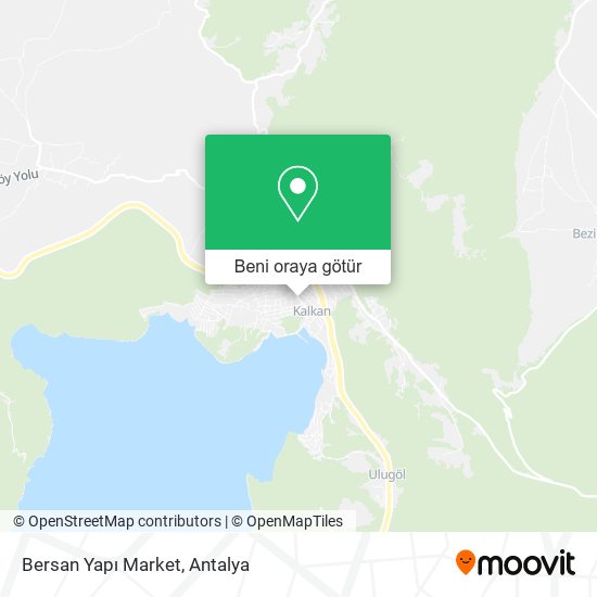 Bersan Yapı Market harita