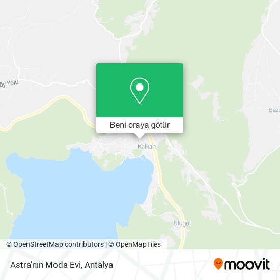 Astra'nın Moda Evi harita