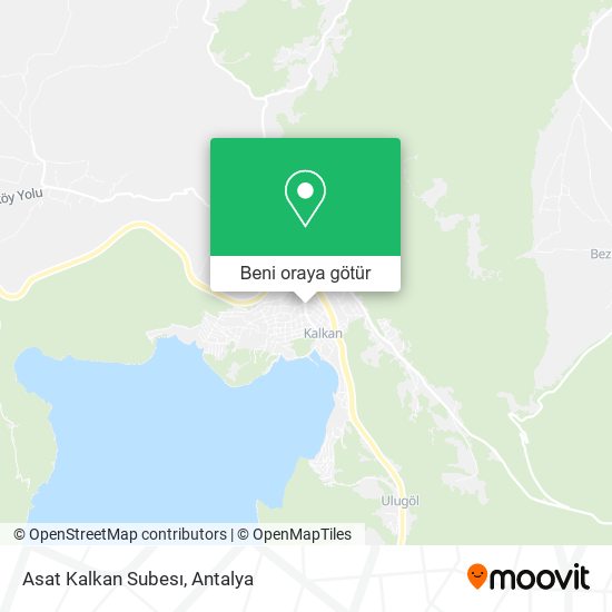 Asat Kalkan Subesı harita