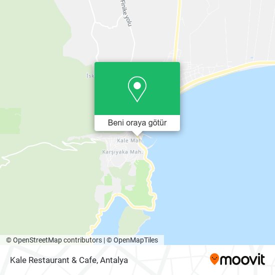 Kale Restaurant & Cafe harita