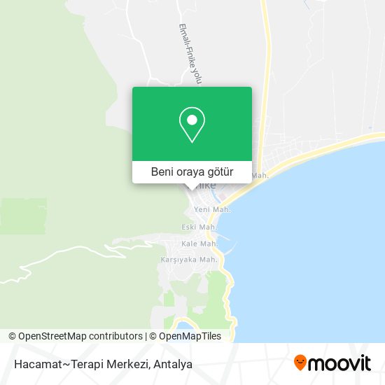 Hacamat~Terapi Merkezi harita