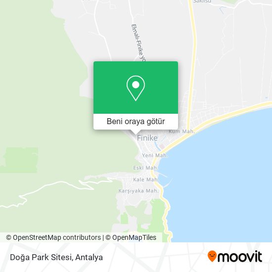 Doğa Park Sitesi harita