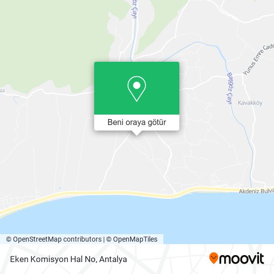 Eken Komisyon Hal No harita