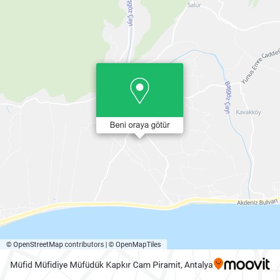 Müfid Müfidiye Müfüdük Kapkır Cam Piramit harita
