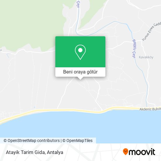 Atayik Tarim Gida harita