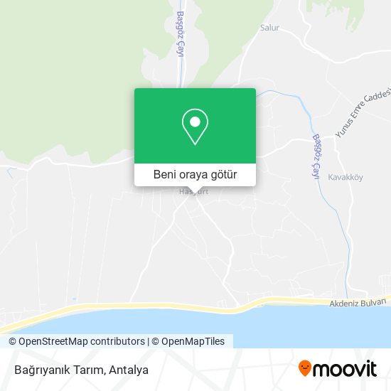 Bağrıyanık Tarım harita
