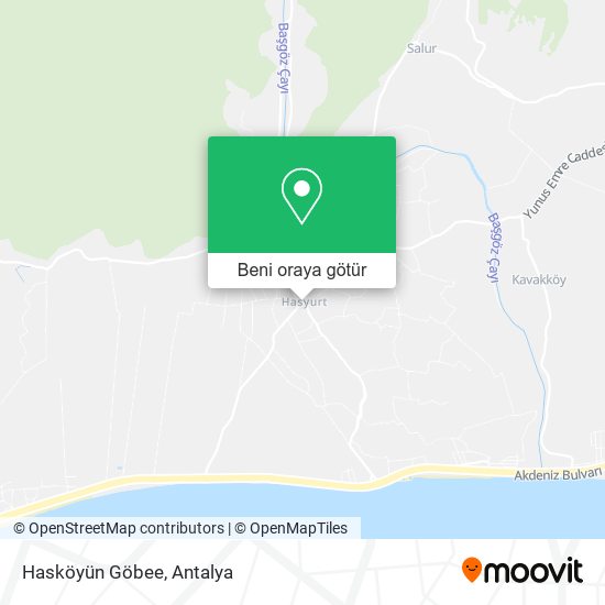 Hasköyün Göbee harita