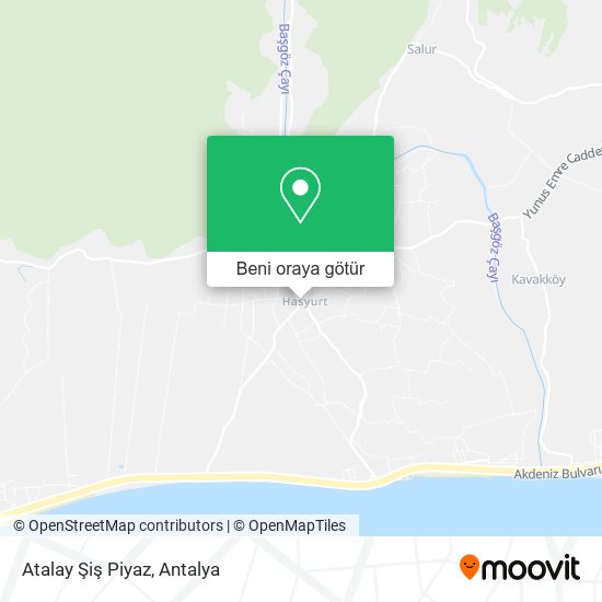 Atalay Şiş Piyaz harita
