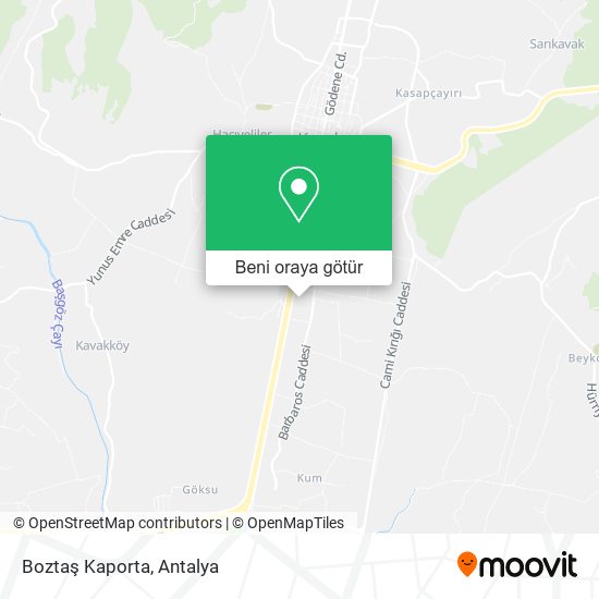 Boztaş Kaporta harita