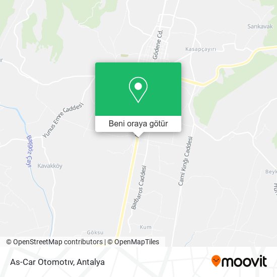 As-Car Otomotıv harita