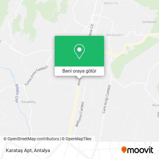 Karataş Apt harita