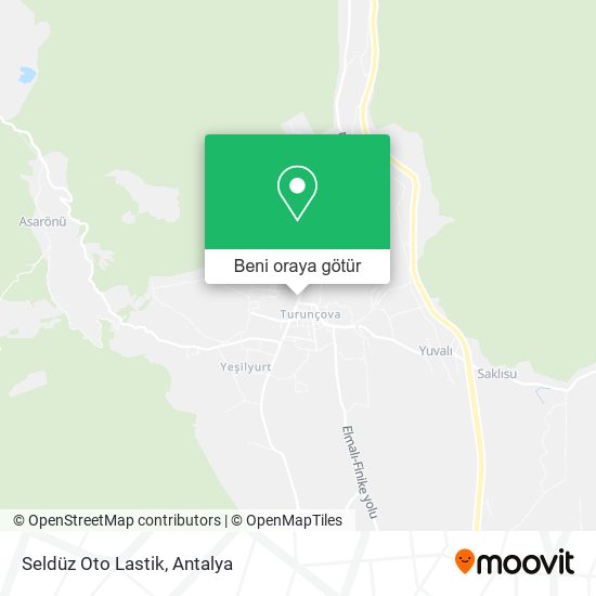 Seldüz Oto Lastik harita