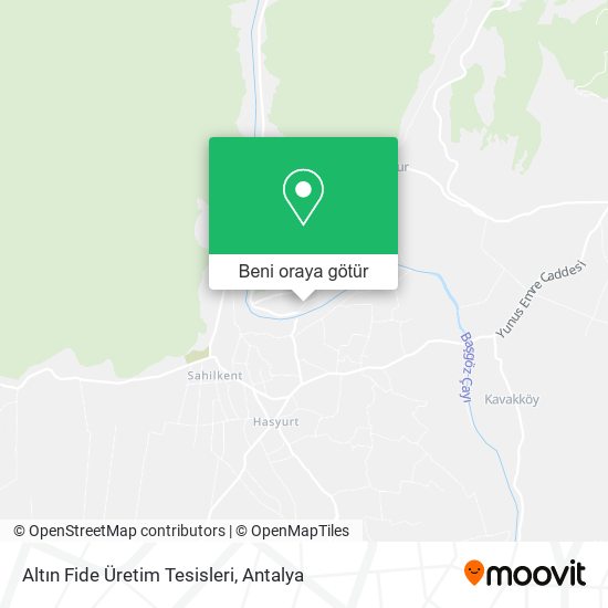 Altın Fide Üretim Tesisleri harita